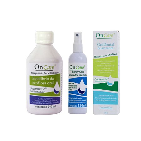 Kit OnCare Oncosmetic - alívio boca seca - G