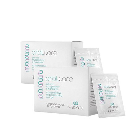 Kit- 2 Oralcare gel - 30 sachês