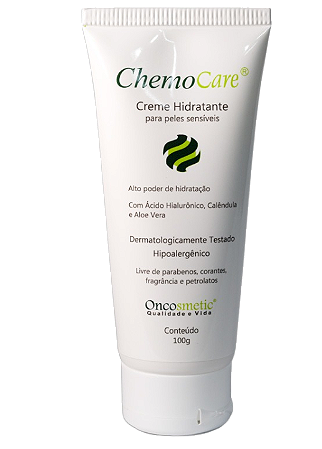 Chemocare - Creme Hidratante 100g - Alto poder de hidratação