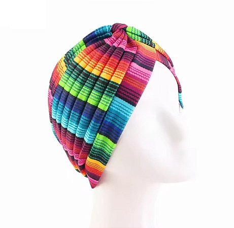 Turbante listras -  colorido