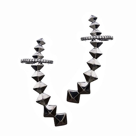 Brinco grafite  - Ear Cuff