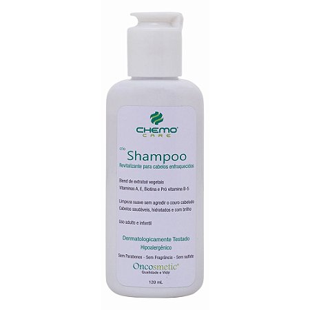 Shampoo Revitalizante para cabelos enfraquecidos 120ml