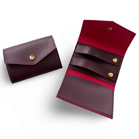 PORTA JÓIA POCKET - BORDÔ