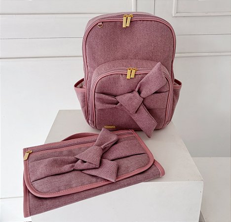 KIT MOCHILA BEBÊ + TOCADOR MAXI
