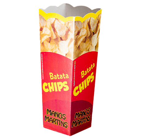 Caixa Cachepot - Pipoca / Batata Chips
