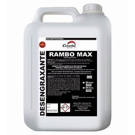 Desengraxante Rambo Max 5l