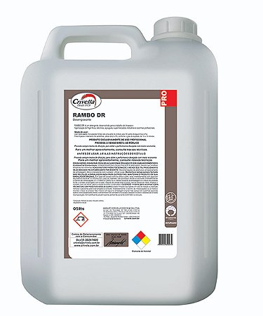 Detergente Rambo 5000 5l – Concentrado Alta Espumação