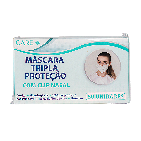 Máscara Tripla Proteção