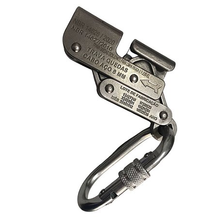 Trava Queda Neo Steel p/Cabo de Aço Ultra Safe