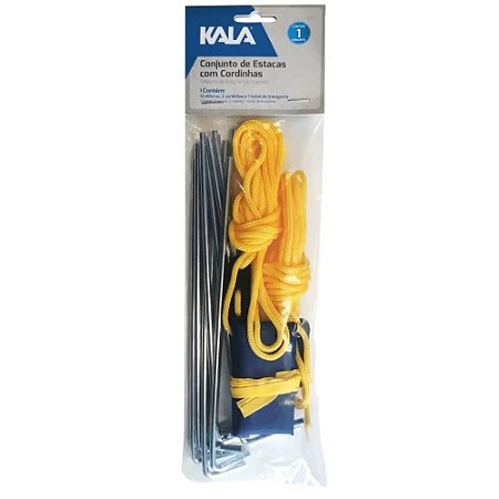 Conjunto de Estacas com Cordinhas Kala