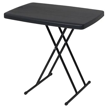 Mesa Dobrável Pratica 76 cm Preta Bel