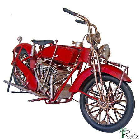 Motocicleta Artesanal em Ferro (S)