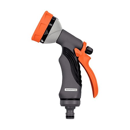 Hidropistola Multifunção com 10 tipos de jato para Engate Rápido Tramontina