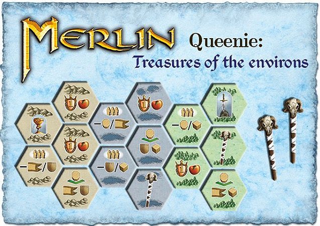 Merlin: Queenie 1 Tesouros dos Arredores