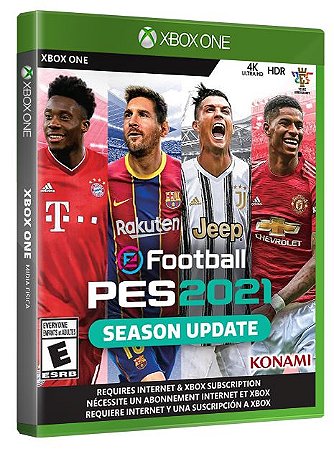 PES 2021 Xbox One Midia Fisica - MAUROSPBRGAMES - Jogos