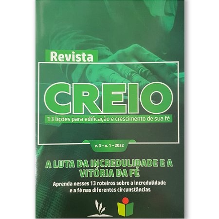 Revista Creio Ano 3 Vol. 1