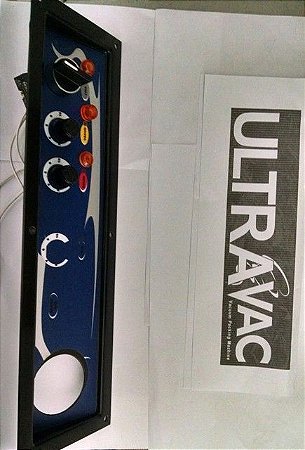 Painel Frontal das Embaladoras FASTVAC e JETVAC