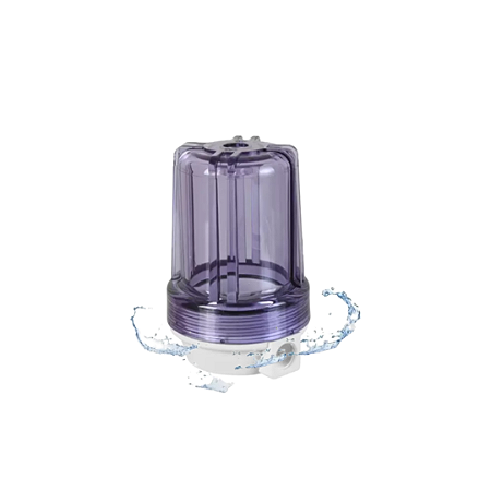 Carcaça De Filtro 5¨ Sangel Transparente Rosca 1/2