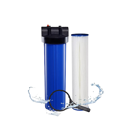 Kit Carcaça Big Blue 20 + Refil Plissado Big 20'' x 4 1/2