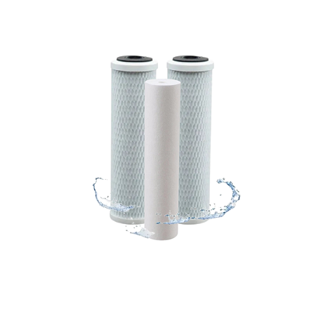 Kit Refil 10” - 300 L/H - Remove cloro - 1PP/2CB