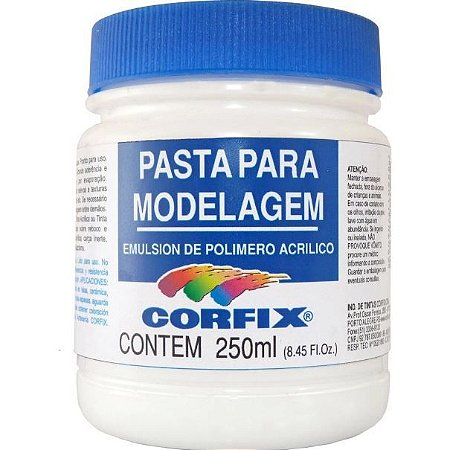 Pasta Para Modelagem - 69000 - 250ml Corfix