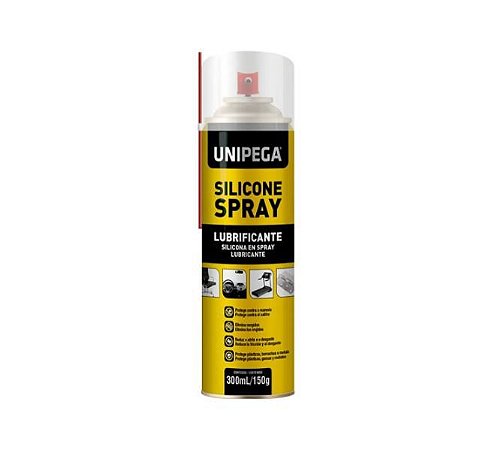 Spray Silicone Lubrificante 300ML Unipega