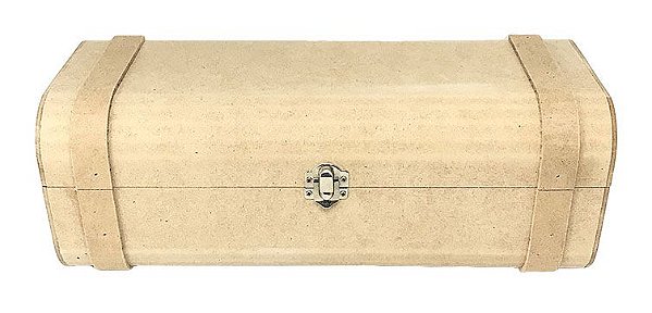 Caixa Articulada MDF Com Cinto Porta Vinho 34x12x12 cm