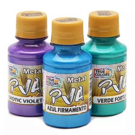 Tinta PVA Metal True Colors - 100 ml