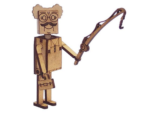 Miniatura Personagem Sr Goswal Bonecos Personalizáveis M1095