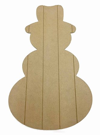 Placa Pallet Boneco de Neve MDF Natal Decoração G