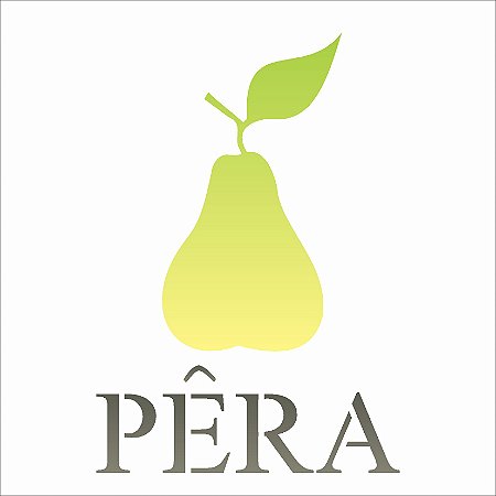 Stencil 14X14 Simples – Pêra – OPA 1739 - 50%