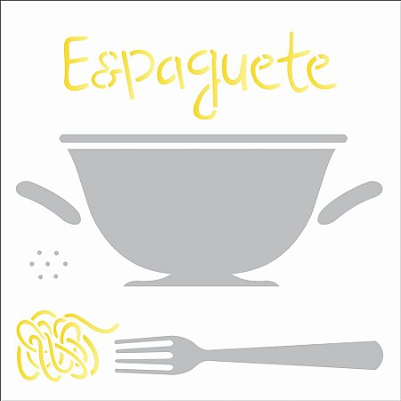 Stencil 30,5X30,5 Simples – Espaguete – OPA 2199 - 50%