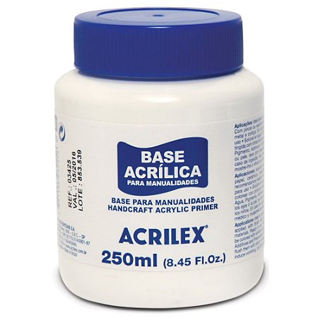 Base Acrílica Para Artesanato Acrilex 250 ml