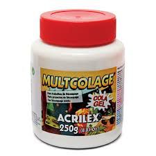 Multcolage Cola Gel 250g - Acrilex