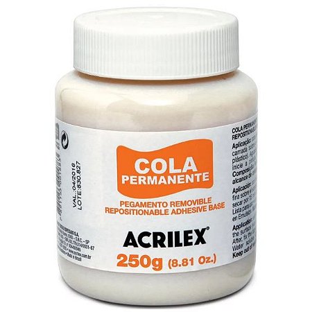 Cola Permanente Acrilex 250 gr