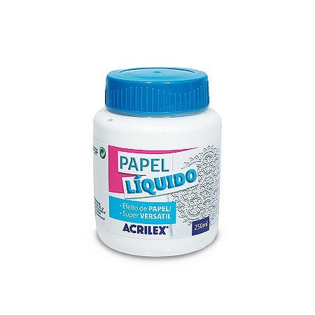 Papel Líquido Acrilex – Efeito Papel  - 22625 - 250 ml