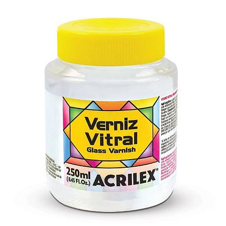 Verniz Vitral Acrilex 250 ml Incolor 500