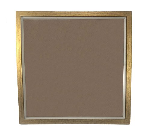 Molduras De MDF Dourado - 5159 - Para Exposição Scrapbook