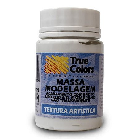 Massa de Modelagem Textura Artística True Colors 80 ml