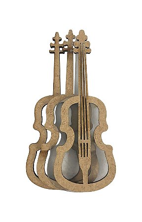 Kit Shaker Box Violino P - 7 cm - SB18P