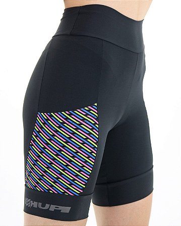 Bermuda para Corrida de Compressão HUPI  Guache Feminina Longa