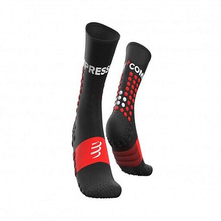 Meia de Compressão Para Trilha Compressport – Ultra Trail Socks V4