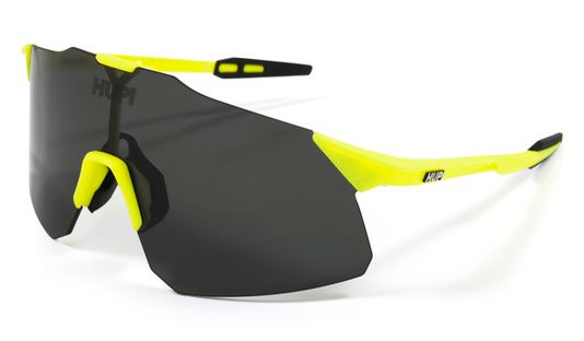 Óculos de Sol Hupi Angliru Amarelo Neon/Preto - Lente Preta