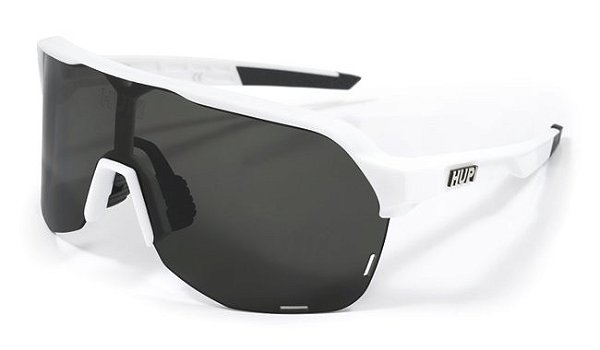 Óculos de Sol Hupi Huez Branco/Preto - Lente Preto