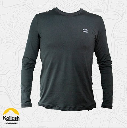 Segunda Pele Kailash Warm Masculina Preta