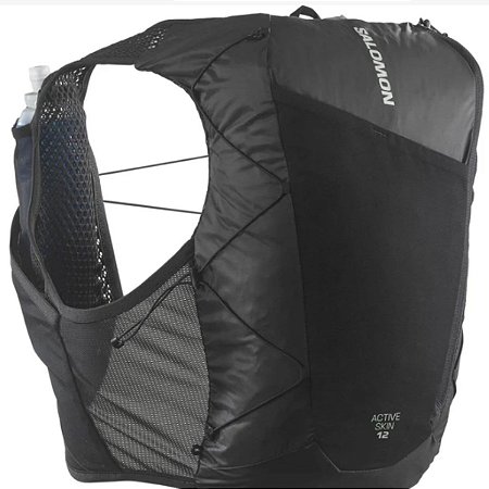 Mochila de Hidratação Salomon Active Skin 12 - Preta