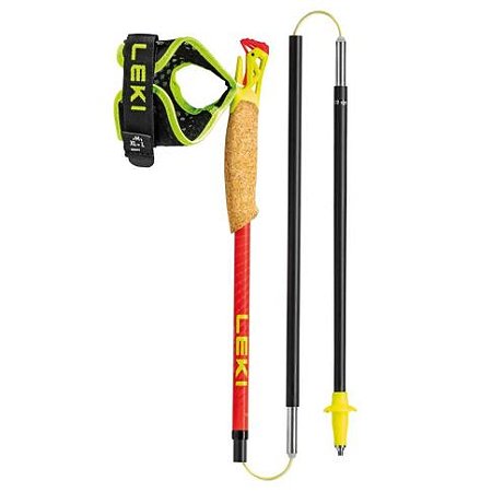 Bastões de Caminhada Dobráveis LEKI UItratrail FX.One Superlite Red - Par