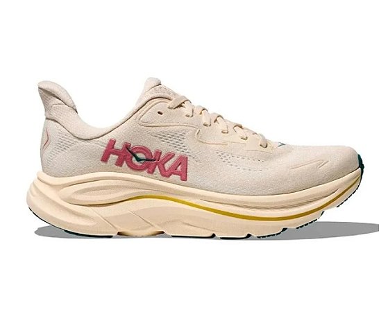 Tênis Hoka Clifton 10 - Feminino Creme