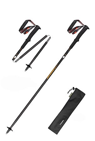 Bastões de Caminhada Dobráveis Pioneer - Fibra de Carbono