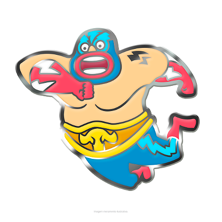 Pin Luchador - Edição Limitada